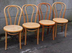 chaises de bistrot fischel numérotées