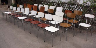 chaises formica pour restaurant et bistrot
