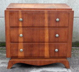 Commode vintage années 30, bois massif