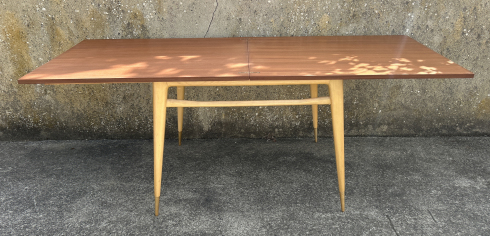Table portefeuille de style scandinave, Maison Segalot, Paris, 1957