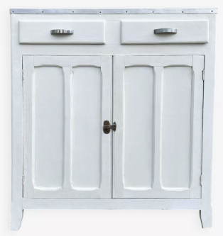 Buffet parisien deux portes, vintage, années 50