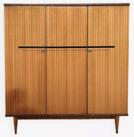 Armoire vintage années 50, miroir
