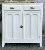 Buffet bas parisien vintage en bois