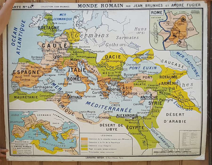 Ancienne Carte Geographique D Ecole | Carte Du Monde