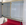 buffet haut formica rouge, vintage, années 60