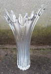 grand vase des années 50, moderniste, cristal Vannes le Chatel