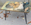 Table basse formica vintage, Eugène Delacroix, années 50, pieds Eiffel