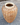 vase céramique et rotin, vintage