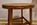 Petite table ronde d'appoint, bambou et rotin, vintage, années 60