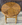Petite table ronde d'appoint, bambou et rotin, vintage, années 60