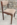 Quatre chaises scandinaves, bois massif, tweed, signée Self, années 80