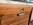 Meuble rangement classeurs à rideaux, en bois, vintage.