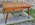 Table salle à manger, formica, pieds compas bois, années 70