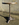 Table ronde de bistrot, pied fonte, vintage, années 40