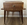 Paire de tables de chevet, bout de canapé, bois brut, vintage, années 50