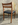 Quatre chaises teck et sky noir, esprit scandinave, vintage, années 60