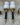Paire appliques néo classique vintage années 50