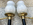 Paire appliques néo classique vintage années 50