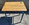 Table d'écolier, bureau bois, métal, vintage, années 50