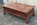 table basse bois chinoise, Pier Import, années 80, bois, 4 tiroirs, bois massif