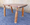 Table basse brutaliste chêne massif, tree trunk