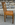 Ensemble de 4 chaises de bistrot en bois chêne moyen, vintage