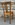 Ensemble de 4 chaises de bistrot en bois chêne moyen, vintage