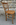 Ensemble de 4 chaises de bistrot en bois chêne moyen, vintage