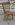 Ensemble de 4 chaises de bistrot en bois chêne moyen, vintage