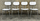 Table formica blanche, ses 4 chaises et ses deux tabourets, vintage années 70.