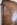 Armoire lingère années 50, étagères, miroir central