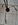 Lampadaire acier, laiton, opaline, tripode, vintage, années 50