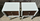 Paire de tables de nuit des années 50, relookées, vintage, en bois