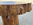 Table basse brutaliste chêne massif, tree trunk