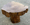 Table basse brutaliste chêne massif, tree trunk