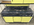 Superbe buffet, 3 portes, jaune et noir, vintage, années 70