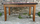 Table formica, bois massif et rouge / rose, années 50Table formica, bois massif et rouge / rose, années 50