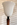 Lampe vintage Unilux en bois et verre opalin, esprit scandinave