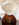 Lampe vintage Unilux en bois et verre opalin, esprit scandinave