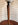 Lampe vintage Unilux en bois et verre opalin, esprit scandinave