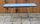 Table extensible Formica bleu ciel + 4 chaises vintage – années 50/60 – design rétro chromé