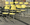 Lot de chaises vintage Formica jaune – années 50/60