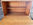 Secrétaire vintage en chêne clair – années 50/60 – abattant, vitrine et rangements – design scandinave