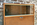 Secrétaire vintage en chêne clair – années 50/60 – abattant, vitrine et rangements – design scandinave