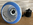 Suspension opaline monte et descends, vintage, années 70