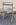 Table Tolix et ses 3 chaises pliantes design indus, dessiné par Jean Pauchard, années 50