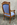 Fauteuil Louis Philippe en merisier et tissu bleu royal — l’élégance intemporelle du XIXᵉ siècle (1840 - 1860)