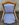 Fauteuil Louis Philippe en merisier et tissu bleu royal — l’élégance intemporelle du XIXᵉ siècle (1840 - 1860)