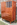 Armoire combinée vintage années 50 en acajou verni – secrétaire, penderie et commode scandinave