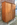Armoire dressing vintage en chêne tigré – pieds compas années 50/60 – esprit scandinave & moderniste